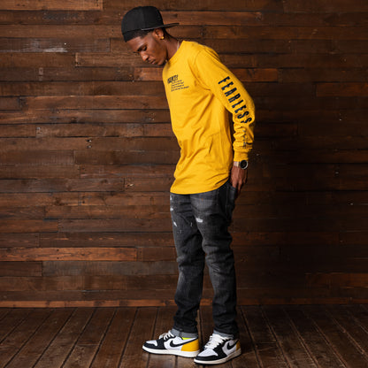 MUSTARD PSALMS UNISEX LONGSLEEVE TEE